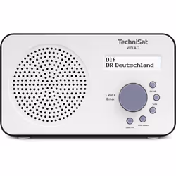 TechniSat 0000/3906, Portable, Numérique, DAB, DAB+, FM, 87,5 - 108 MHz, 174 - 240 MHz, 1 W