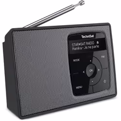 TechniSat DigitRadio 2 Portable Numérique Noir, Argent