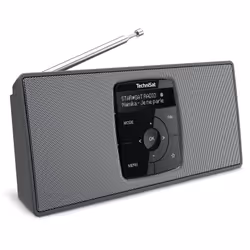 TechniSat 0000/3911 Radio portable Numérique Noir, Argent