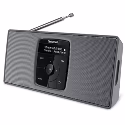 TechniSat 0000/3911 Radio portable Numérique Noir, Argent