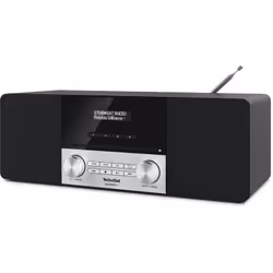 TechniSat Digital Radio 3 Personnel Numérique Noir, Argent