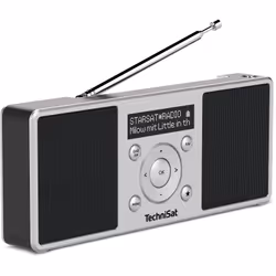 TechniSat DIGITRADIO 1 S Portable Analogique et numérique Noir, Argent