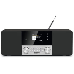 TechniSat DigitRadio 4 C Personnel Numérique Noir, Argent