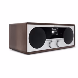TechniSat DIGITRADIO 451 CD IR Personnel Analogique et numérique Noir, Argent, Bois