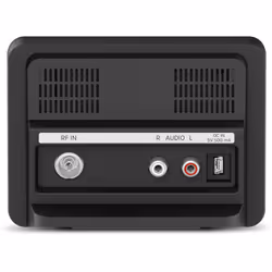 TechniSat DIGITRADIO 10 Personnel Analogique et numérique Noir, Argent - Vue supplémentaire 4