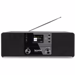 TechniSat DIGITRADIO 370 CD IR, Système mini audio domestique, Noir, 10 W, DAB+, FM, PLL, UHF, 87,5 - 108 MHz, Spotify