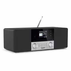 TechniSat DigitRadio 3 IR Portable Numérique Noir, Argent