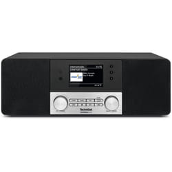 TechniSat DIGITRADIO 4 IR Internet Analogique et numérique Noir, Argent