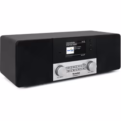 TechniSat DIGITRADIO 4 IR Internet Analogique et numérique Noir, Argent