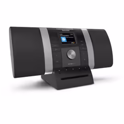 TechniSat MULTYRADIO 4.0 Internet Analogique et numérique Noir, Argent