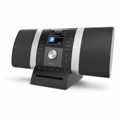 TechniSat MULTYRADIO 4.0 Internet Analogique et numérique Noir, Argent