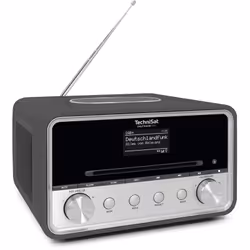 TechniSat Digitradio 586 Personnel Analogique et numérique Anthracite, Argent