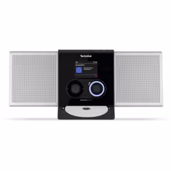 TechniSat MULTYRADIO 600 CD IR Internet Analogique et numérique Noir, Argent