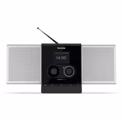 TechniSat MULTYRADIO 600 CD IR Internet Analogique et numérique Noir, Argent