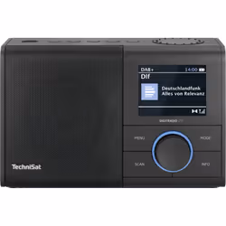 TechniSat DIGITRADIO 217, Portable, Analogique et numérique, DAB+, FM, VHF, 87,5 - 108 MHz, 174 - 240 MHz, PLL