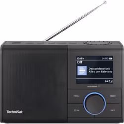 TechniSat DIGITRADIO 217 Portable Analogique et numérique Noir