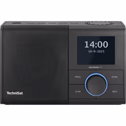 TechniSat DIGITRADIO 217 Portable Analogique et numérique Noir