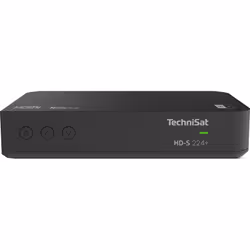 TechniSat HD-S 224+, Satellite, HD, DVB-S2, 576i, 576p, 720i, 720p, 1080i, 1080p, Noir, Numérique