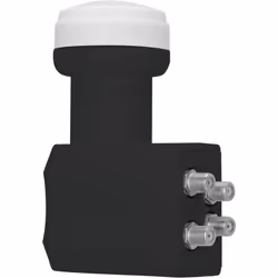 TechniSat 0000/8390 convertisseur abaisseur de fréquence Low Noise Block (LNB) Noir