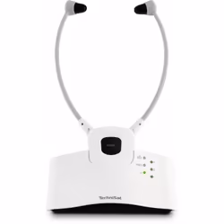 TechniSat StereoMan ISI 3, Avec fil &sans fil, 30 - 20000 Hz, 186 g, Casque, Blanc