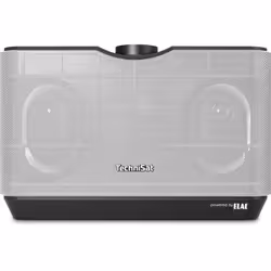 TechniSat AudioMaster MR2, Système micro audio domestique, Noir, Argent, 60 W, Secteur, 60 W, 1,6 W