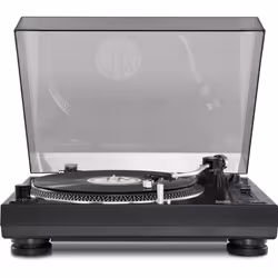 TechniSat TechniPlayer LP 300 Tourne-disque à entraînement direct Noir, Argent - Vue supplémentaire 4