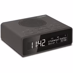 TechniSat DigitRadio 51, Horloge, Numérique, DAB, FM, 87,5 - 108 MHz, 174 - 240 MHz, 1,5 W