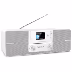 TechniSat DIGITRADIO 371 CD IR Numérique Blanc