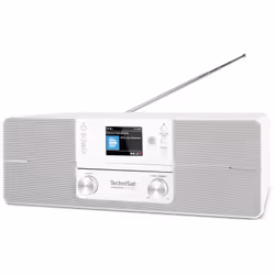 TechniSat DIGITRADIO 371 CD IR Numérique Blanc