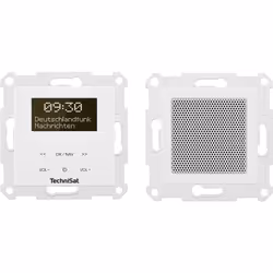 TechniSat DIGITRADIO UP 55, Mural, Analogique et numérique, DAB+, FM, 87,5 - 108 MHz, 174 - 240 MHz, 4 W