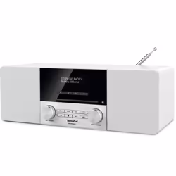 TechniSat DIGITRADIO 3 Personnel Analogique et numérique Acier inoxydable, Blanc - Vue supplémentaire 4
