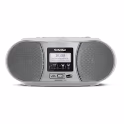 TechniSat DigitRadio 1990, Analogique et numérique, DAB+, FM, 87,5 - 108 MHz, 174 - 240 MHz, Lecteur, CD