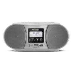 TechniSat DigitRadio 1990 Analogique et numérique 3 W DAB+, FM Argent Lecture de MP3