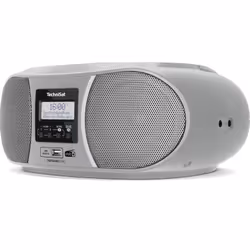 TechniSat DigitRadio 1990 Analogique et numérique 3 W DAB+, FM Argent Lecture de MP3