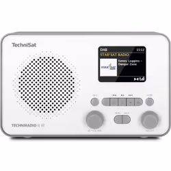 TechniSat TechniRadio 6 IR, Portable, Analogique et numérique, DAB+, FM, 87,5 - 108 MHz, 3 W, TFT