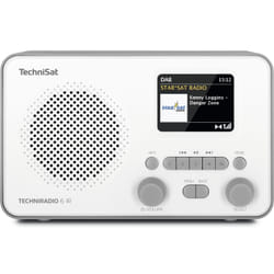 TechniSat TechniRadio 6 IR Portable Analogique et numérique Gris, Blanc