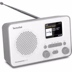 TechniSat TechniRadio 6 IR Portable Analogique et numérique Gris, Blanc