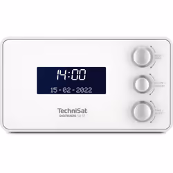 TechniSat DIGITRADIO 50 SE Personnel Numérique Blanc