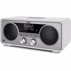 TechniSat Digitradio 602 Internet Analogique et numérique Argent, Blanc