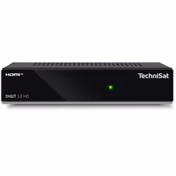 TechniSat DIGIT S3 HD, Satellite, Full HD, DVB-S, DVB-S2, PAL, 576i, 576p, 720p, 1080i, 1080p, 4:3, 16:9
