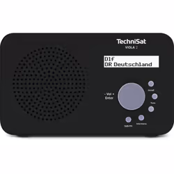 TechniSat VIOLA 2 Portable Analogique et numérique Noir
