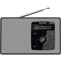 Technisat - digitradio 2 Radio de table dab+, fm dab+, fm, Bluetooth fonction réveil noir/blanc Y972853