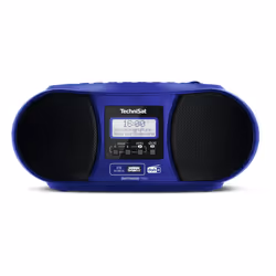 TechniSat DigitRadio 1990, Système micro midi domestique, Bleu, 1 disques, 3 W, DAB+, FM, 87,5 - 108 MHz