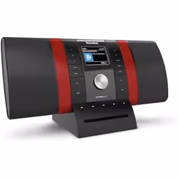 Radio - TECHNISAT - Multyradio 4.0 SE - Noir/Rouge - Tuner FM - Compatible MP3