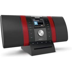 Radio - TECHNISAT - Multyradio 4.0 SE - Noir/Rouge - Tuner FM - Compatible MP3