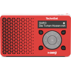 TechniSat DigitRadio 1 Personnel Numérique Rouge, Blanc