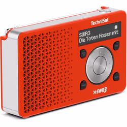 TechniSat DigitRadio 1 Personnel Numérique Rouge, Blanc