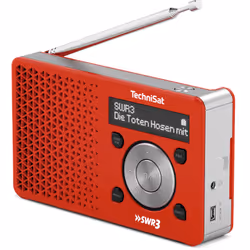 TechniSat DigitRadio 1 Personnel Numérique Rouge, Blanc - Vue supplémentaire 5