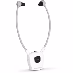 TechniSat STEREOMAN ISI 2, Sans fil, Musique, 64 g, Écouteurs, Blanc