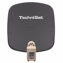 TechniSat Digidish 45 Twin, Gris, Aluminium, 45 cm